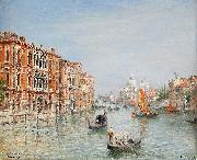 Frans Wilhelm Odelmark Canale Grande - Venice
